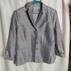 Kasper & Company silk blazer